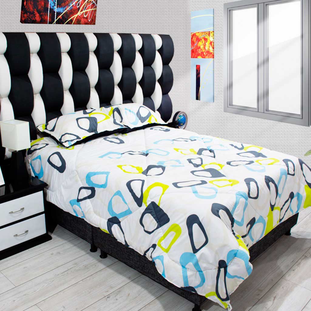 Comforter unifaz cama doble Ref. ACL 012-2013 – HomeDream