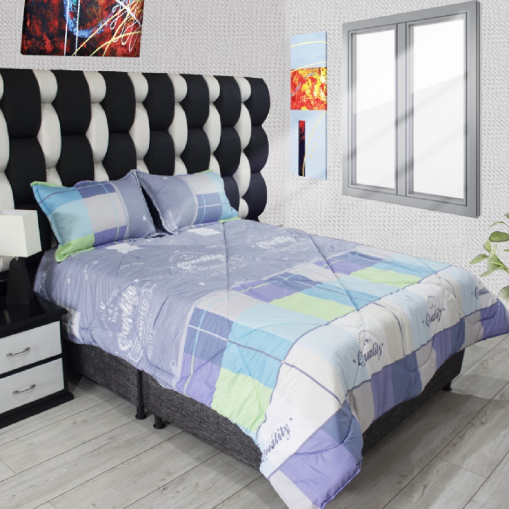 Comforter unifaz cama doble Ref. ACL 012-2023 – HomeDream