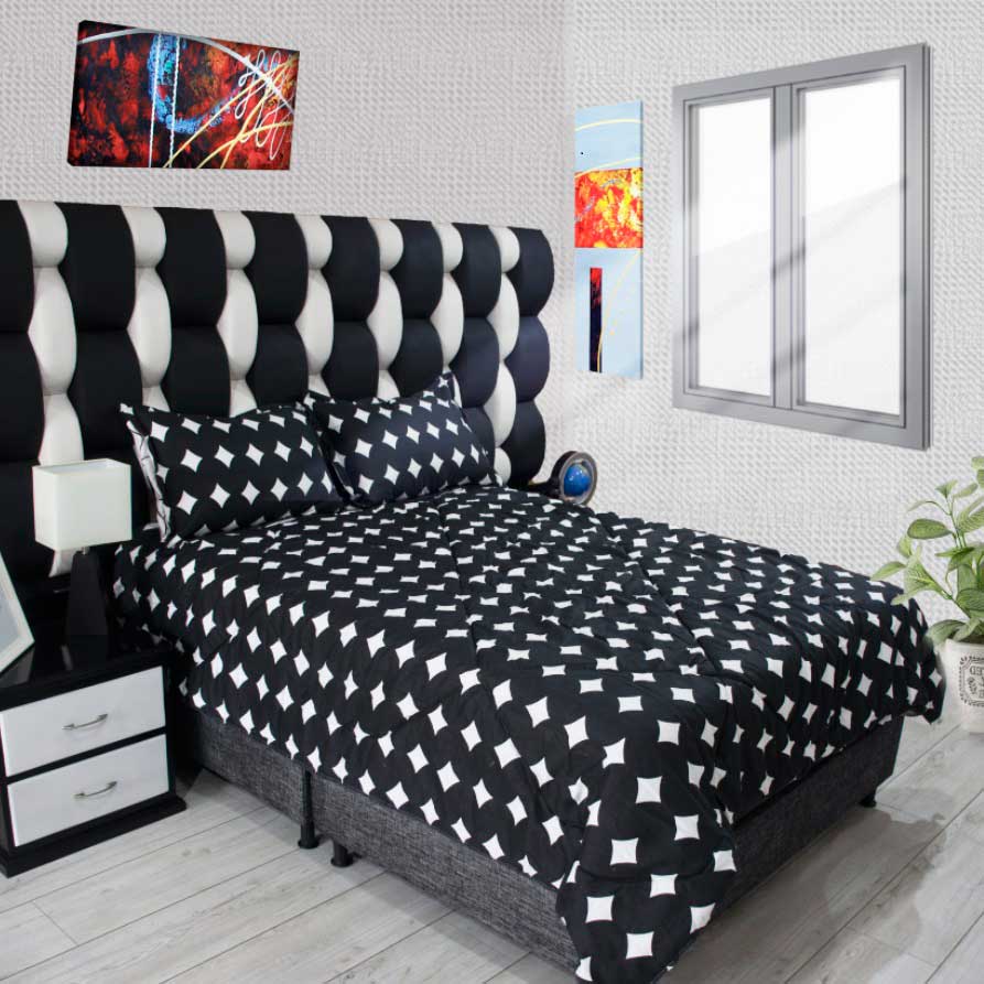 Acolchado de cama doble Ref. ACL 025-1612 – HomeDream