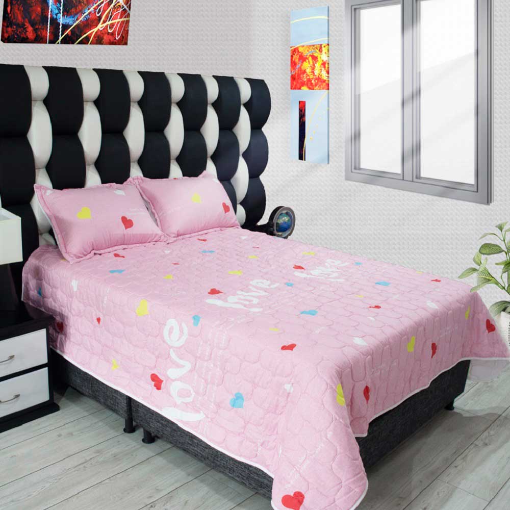 Acolchado cama doble Ref. ACL 044-2019- HomeDream