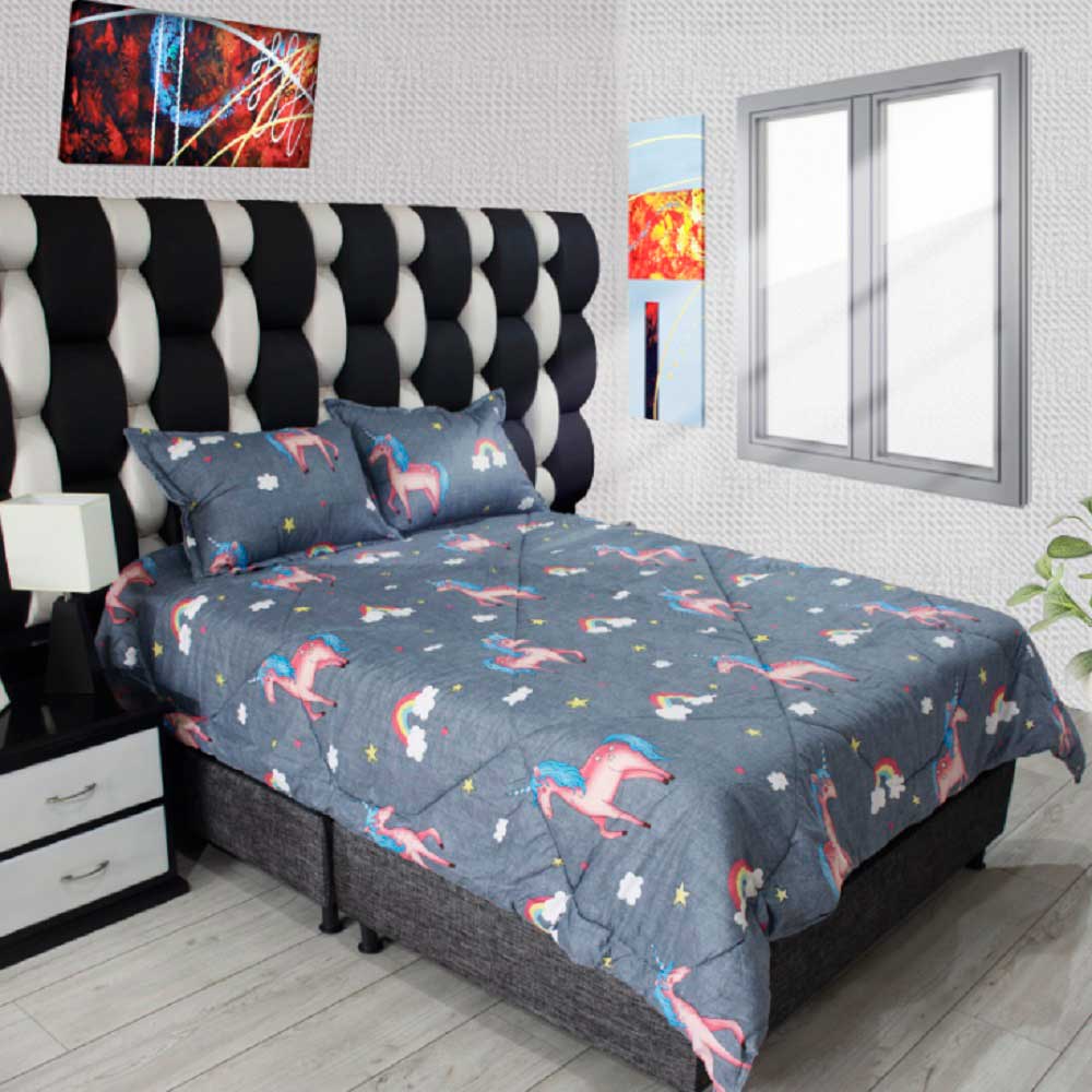 Acolchado de cama doble Ref. ACL 025-5028 – HomeDream
