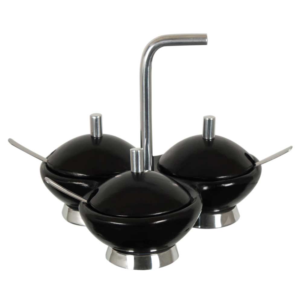 Salsera artesanal triple color Negro Ref. 898×3 – Deko