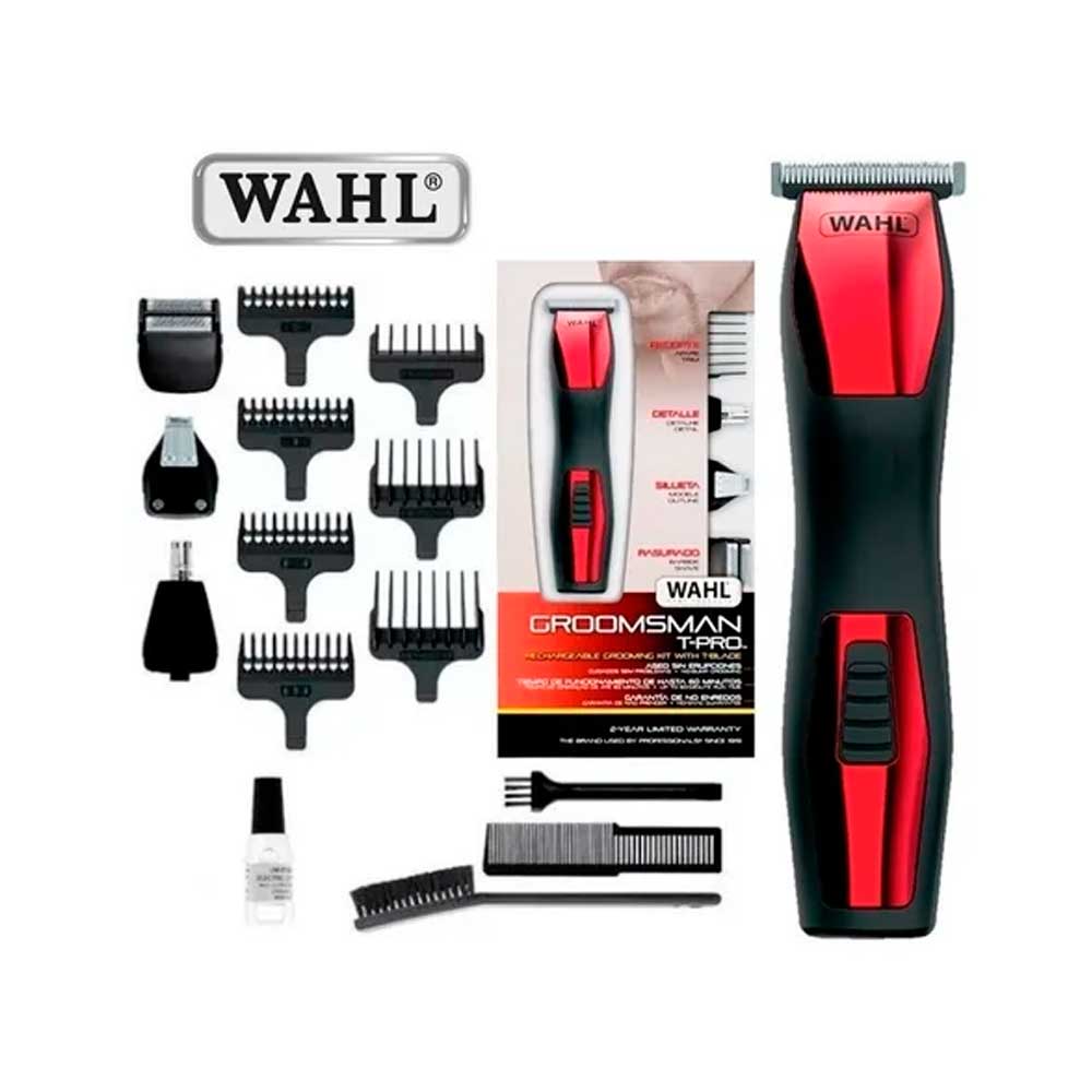 Cortadora de Pelo Recargable Rojo – Wahl / 9892-008