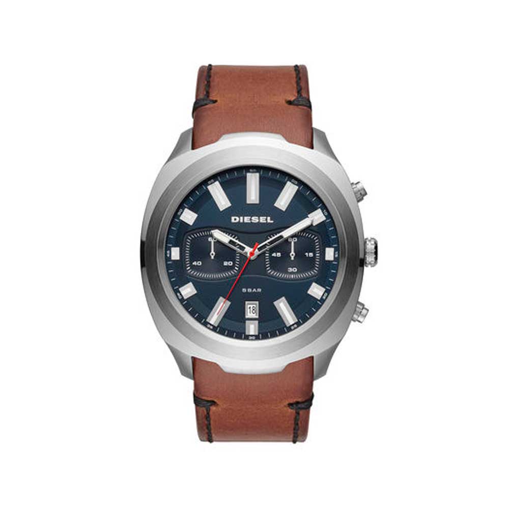Reloj Nautica N19509g Reloj Para Hombre En Cuero Color Café/Azul