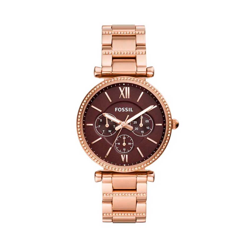 Reloj para mujer en acero color Oro/Rosa- Fossil / ES4660