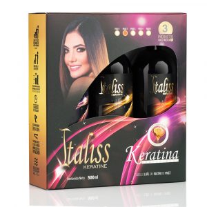 KIT KERATINA ITALISS PASO 2 X 500 ml
