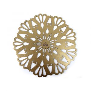 Individual para Mesa Doble Faz Modelo Flower