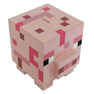 Alcancía mediana Minecraft Cerdo Ref. MN006AMM