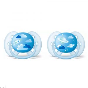 Chupo Ultra Soft 6-18 Meses Azul Marca Avent Ref. SCF222-22