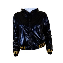 Chaqueta Metalizada Mujer Dorada Ref. chmetal08-neg
