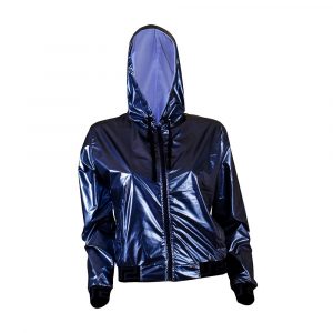Chaqueta Metalizada Mujer Dorada Ref. chmetal08-pla